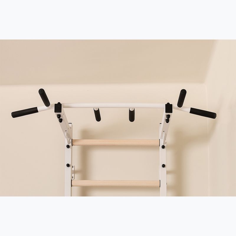 BenchK scara de gimnastică albă BK-221W+A204 6