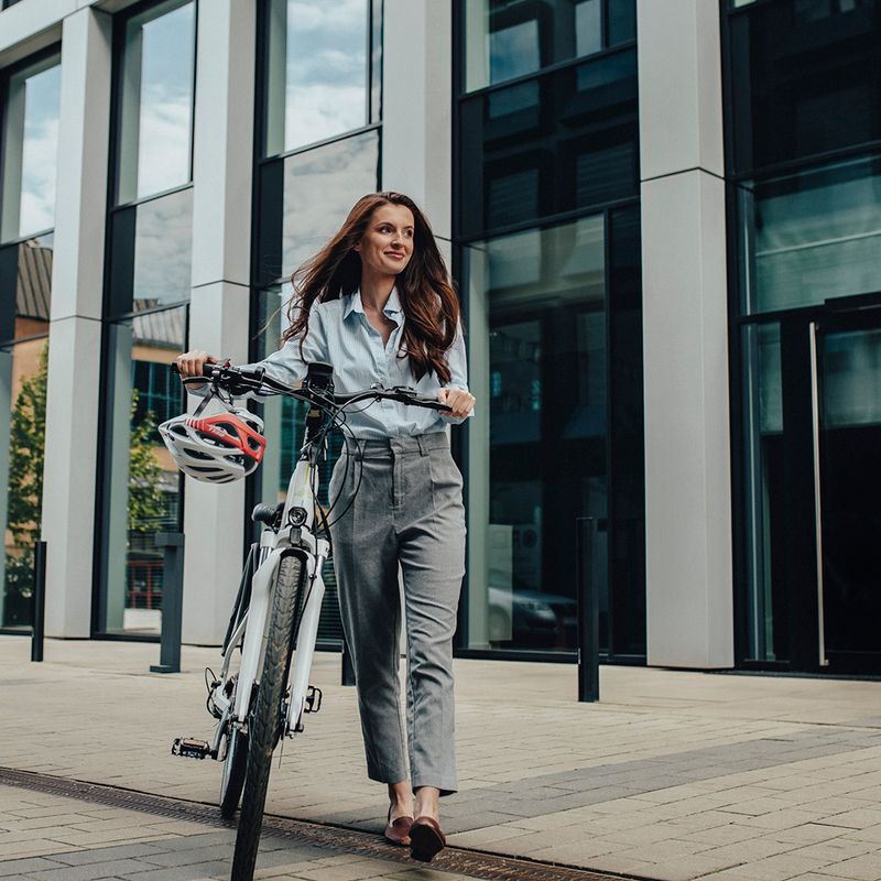 Ecobike X-Cross L/17.5Ah LG bicicletă electrică albă 1010301 17