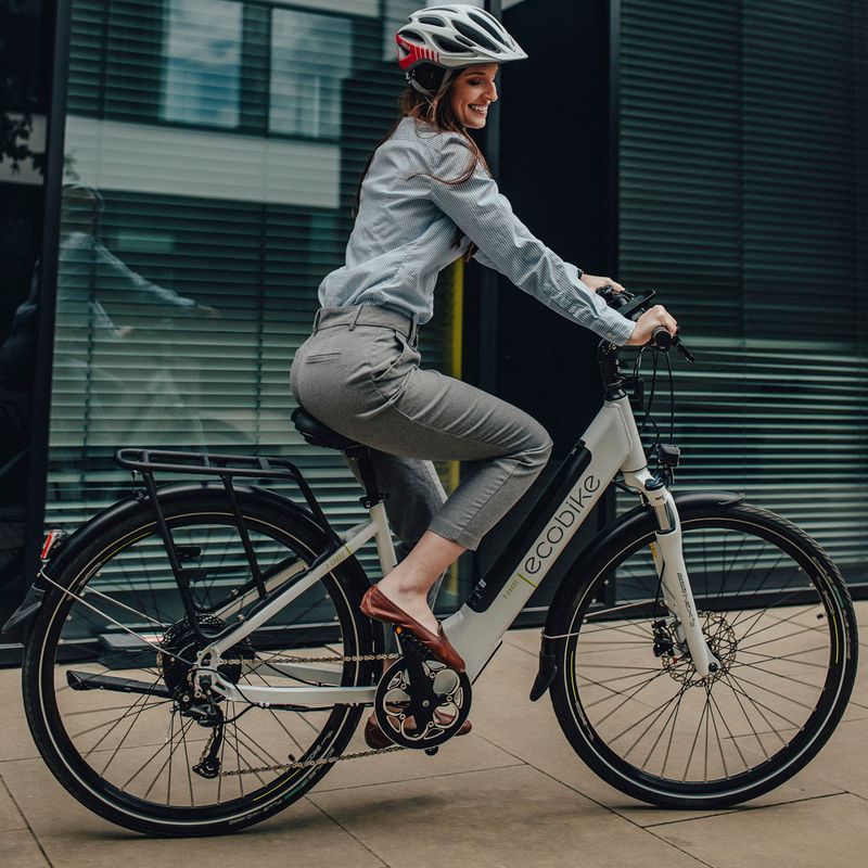 Ecobike X-Cross L/17.5Ah LG bicicletă electrică albă 1010301 20