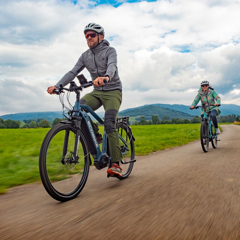 Bicicleta electrică Ecobike MX500 LG albastru 1010309 18
