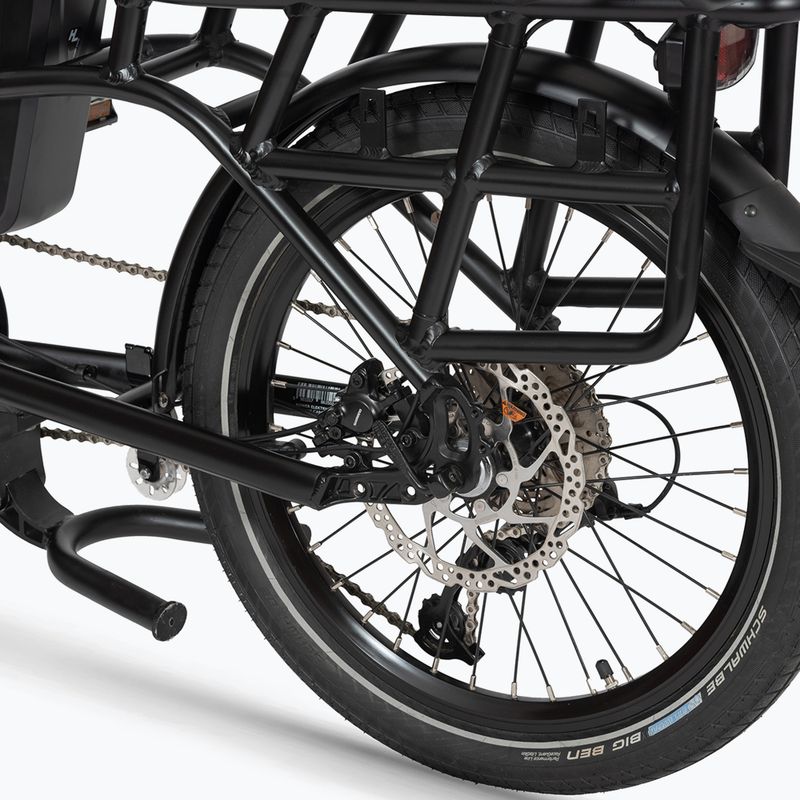 EcoBike Cargo/16Ah Trapeze Cargo+X300 10.4 AH Greenway bicicletă electrică neagră 1010503 8