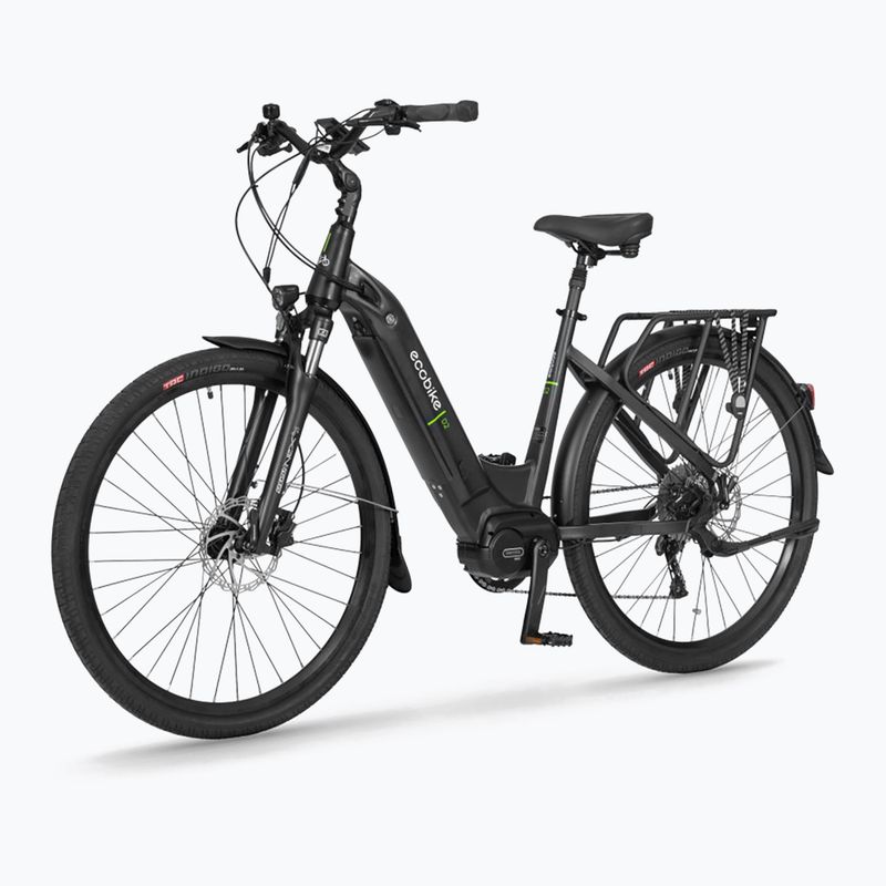 Bicicleta electrică EcoBike D2 City/14Ah Smart BMS negru 1010319 8