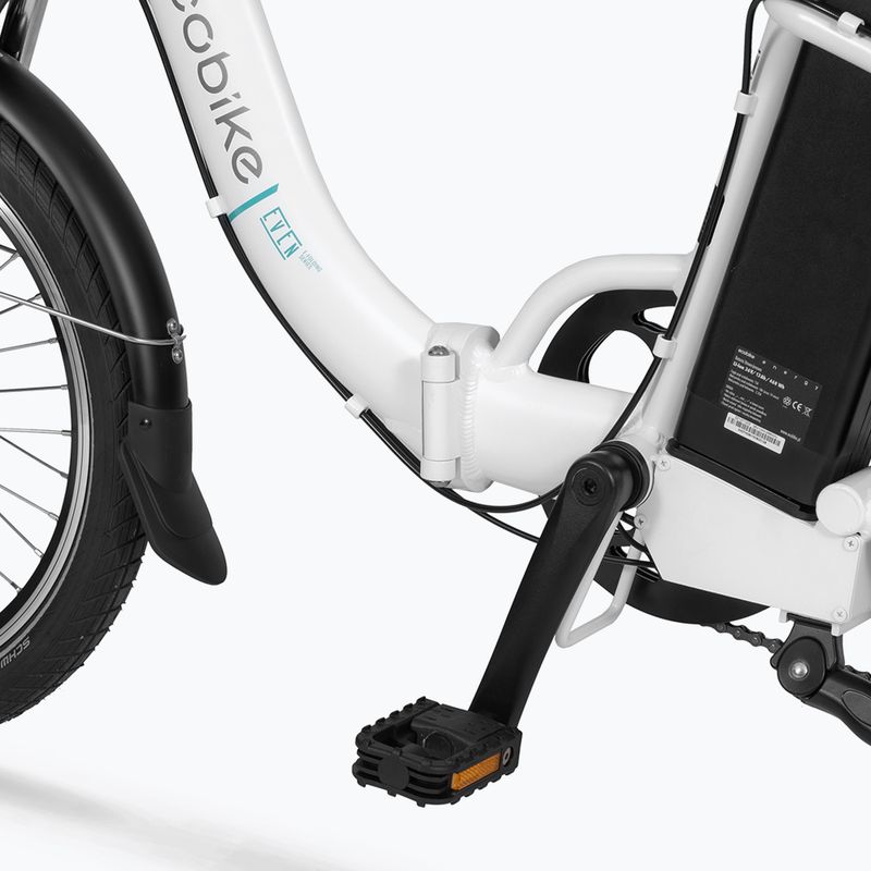 Bicicleta electrică EcoBike Even 14.5 Ah alb 1010201 5
