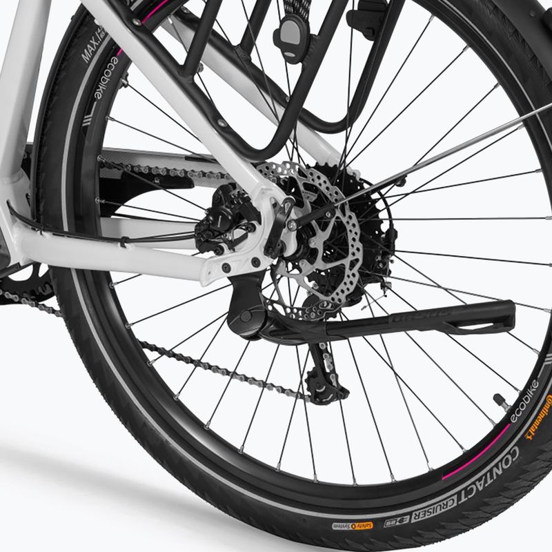 Bicicleta electrică EcoBike LX 300/X300 14Ah LG alb 1010320 8
