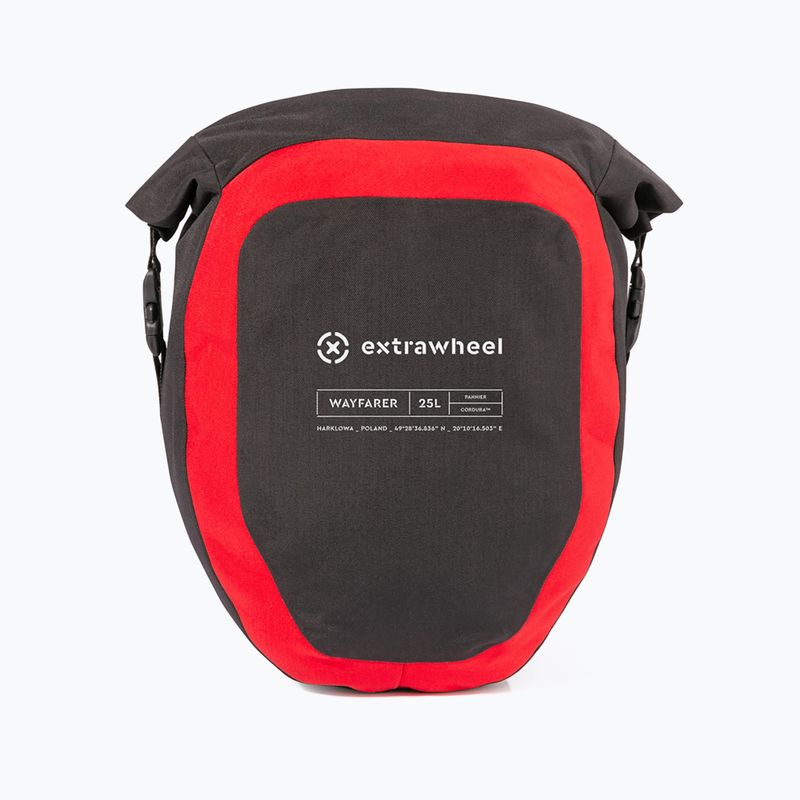 Genți de bicicletă Extrawheel Wayfarer Premium 25L 2 buc. negre E0048 4