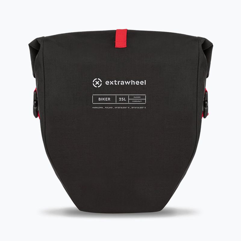 Genți de bicicletă Extrawheel Biker Premium 25L 2 buc. negre E0102 4