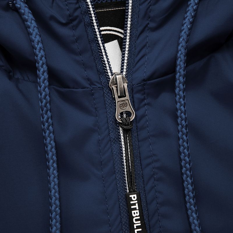 Bărbați Pitbull West Coast Athletic Athletic cu glugă jachetă din nailon cu glugă Dark Navy 9