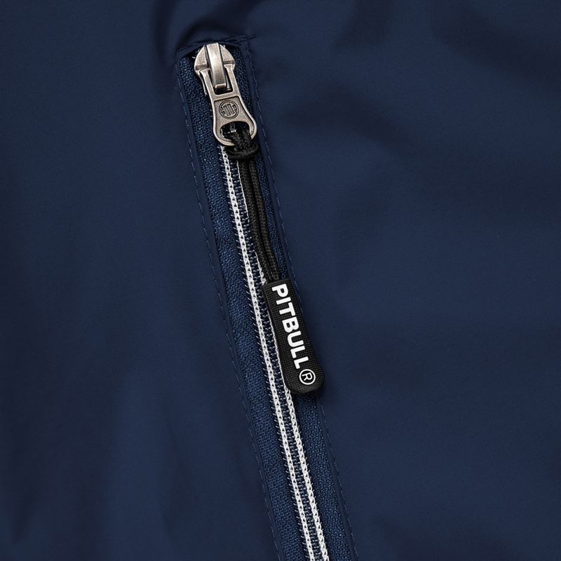 Bărbați Pitbull West Coast Athletic Athletic cu glugă jachetă din nailon cu glugă Dark Navy 11