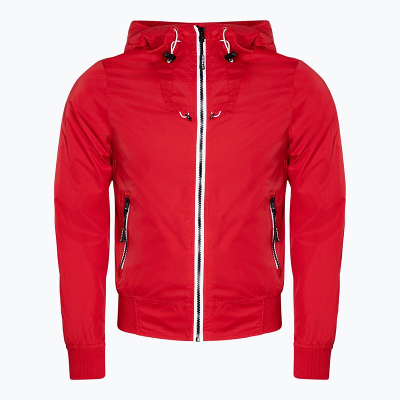 Jachetă pentru femei Pitbull West Coast Aaricia Sleeve Hooded Nylon red