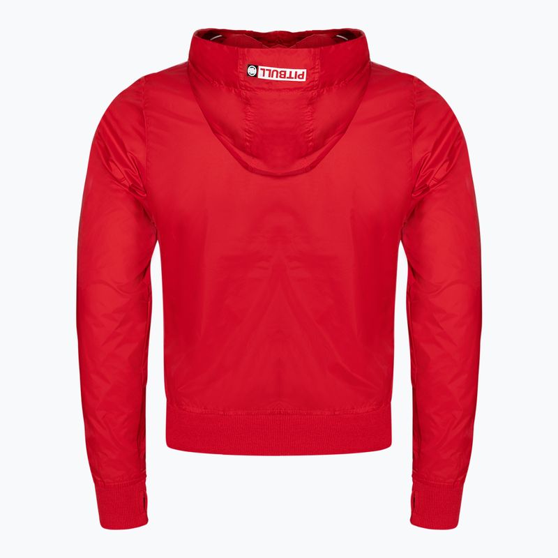 Jachetă pentru femei Pitbull West Coast Aaricia Sleeve Hooded Nylon red 2