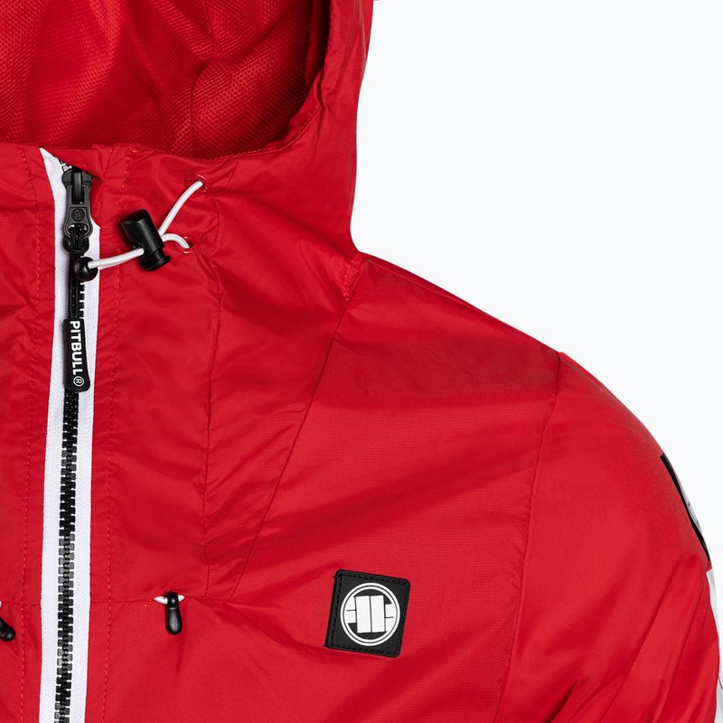 Jachetă pentru femei Pitbull West Coast Aaricia Sleeve Hooded Nylon red 4