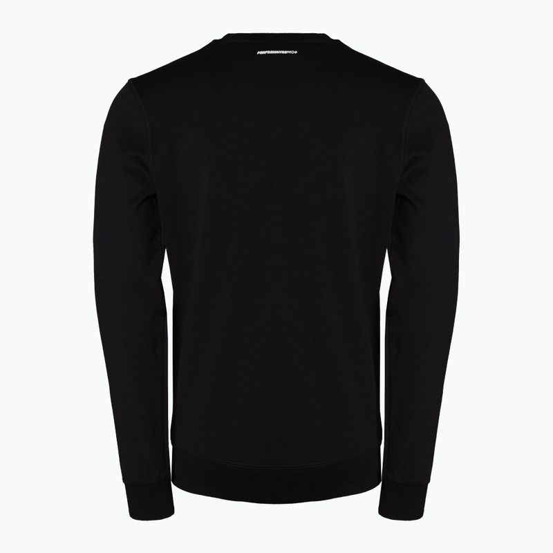Hanorac pentru bărbați Pitbull West Coast Crewneck Fern black 2