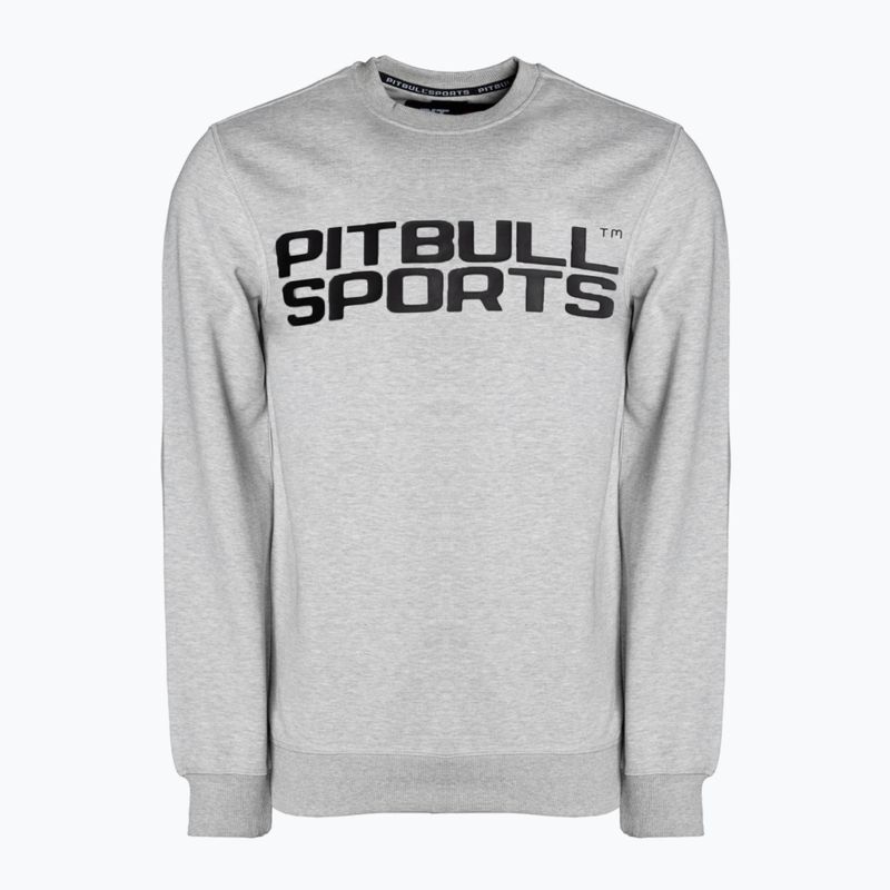 Hanorac pentru bărbați Pitbull West Coast Crewneck Fern grey/melange