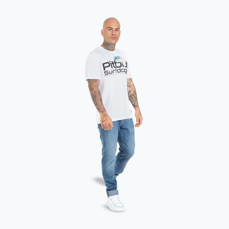 Tricou pentru bărbați Pitbull Camino white 2