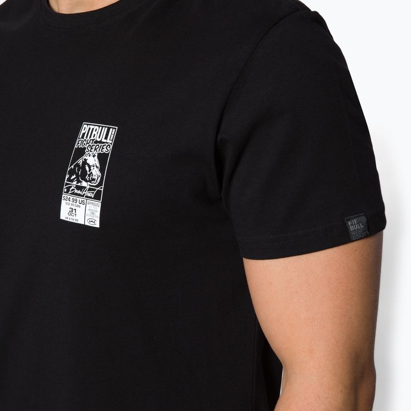 Tricou pentru bărbați Pitbull West Coast Master Of Muay Thai black 4