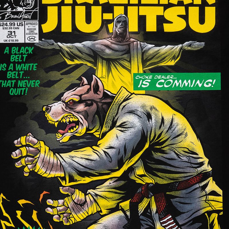 Tricou pentru bărbați Pitbull West Coast Master Of BJJ black 4