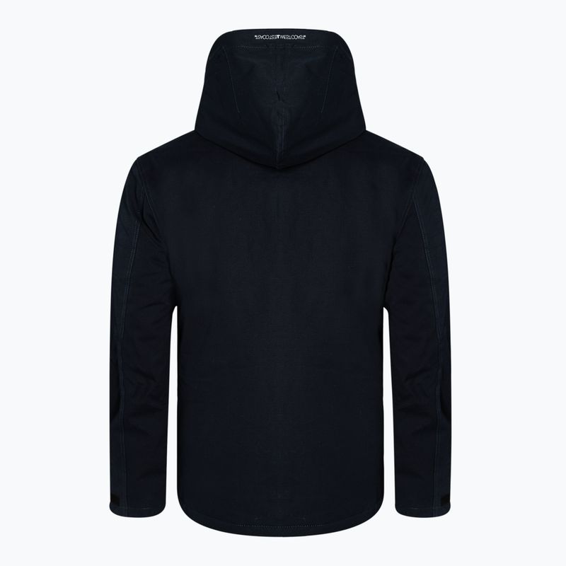 Jachetă de iarnă pentru bărbați Pitbull West Coast Hooded Parka Tops dark navy 2