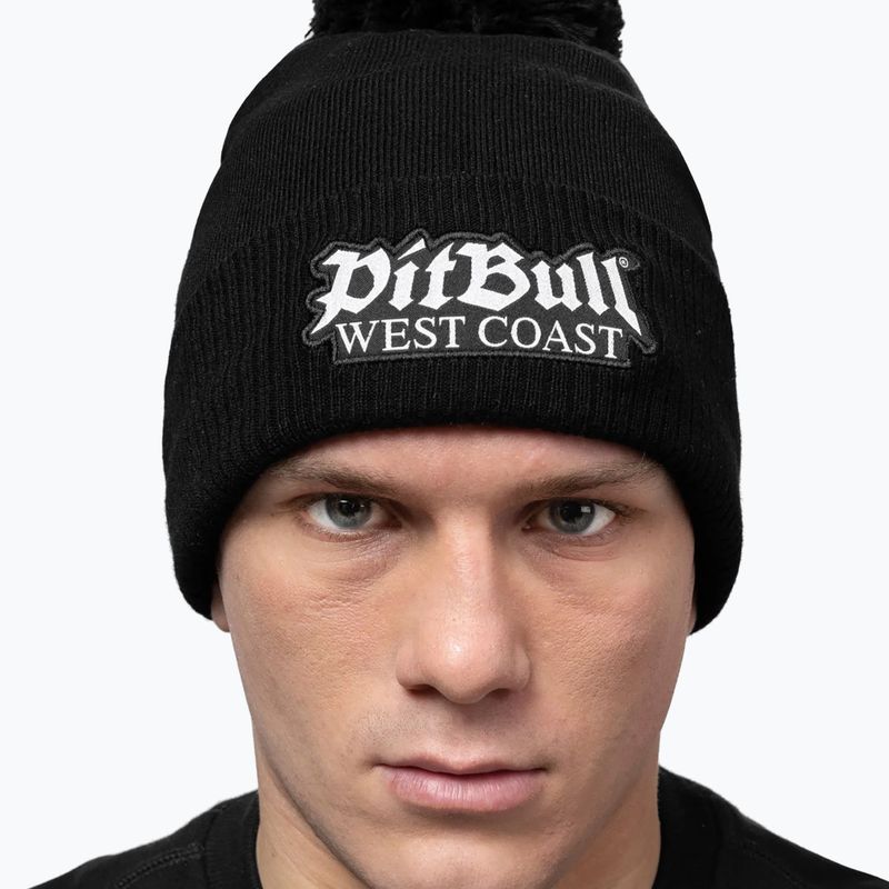 Căciulă de iarnă Pitbull Beanie Bubble One Tone Old Logo black 3
