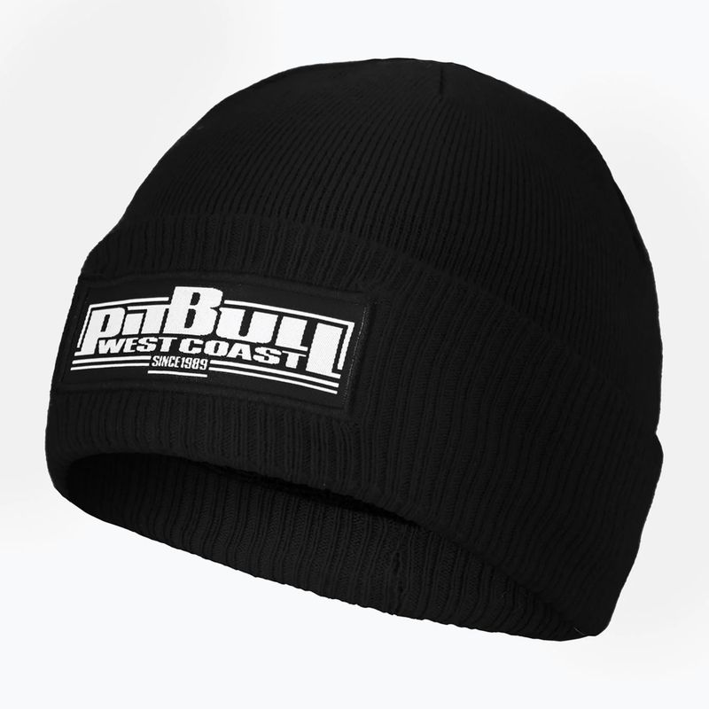 Căciulă de iarnă pentru bărbați Pitbull Beanie One Tone Boxing black