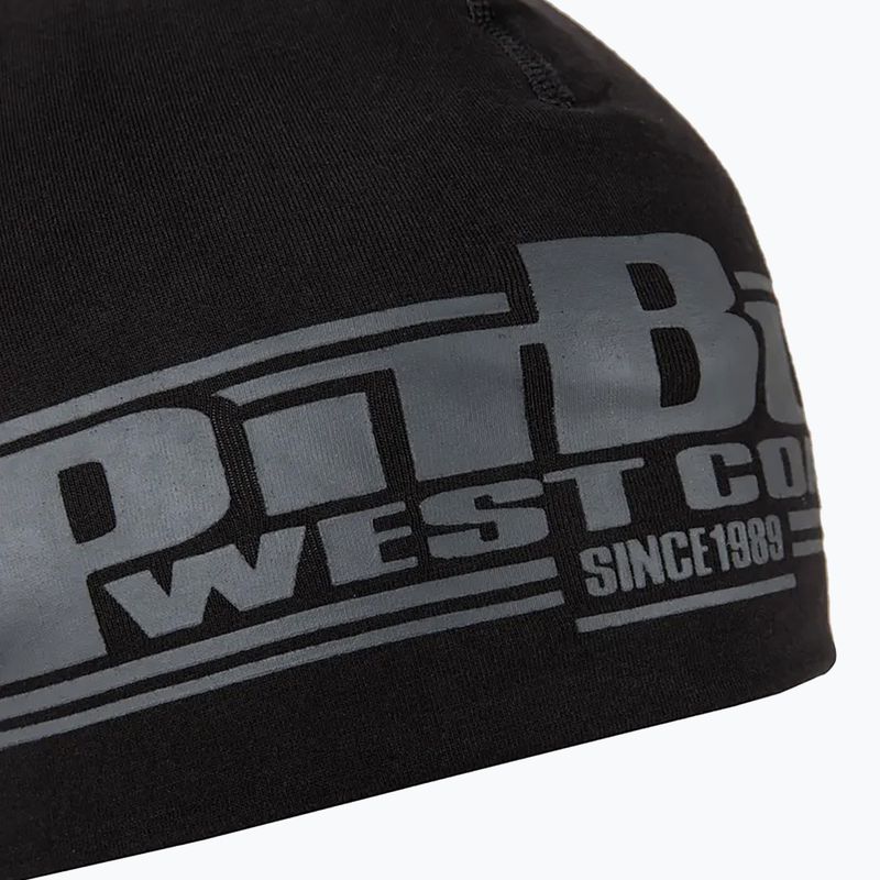 Pitbull West Coast Beanie clasic Boxing clasic de iarnă șapcă negru / negru