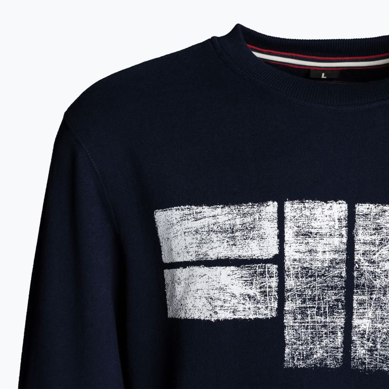 Hanorac pentru bărbați Pitbull West Coast Crewneck Classic Logo dark navy 3