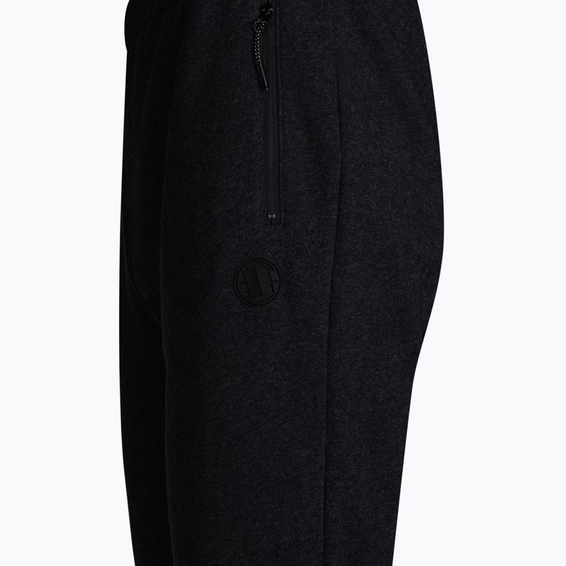 Pantaloni pentru bărbați Pitbull West Coast Track Pants Athletic charcoal melange 3