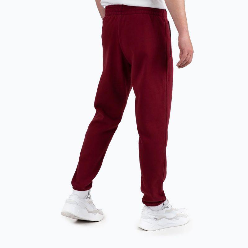 Pantaloni pentru bărbați Pitbull West Coast Track Pants Athletic burgundy 2