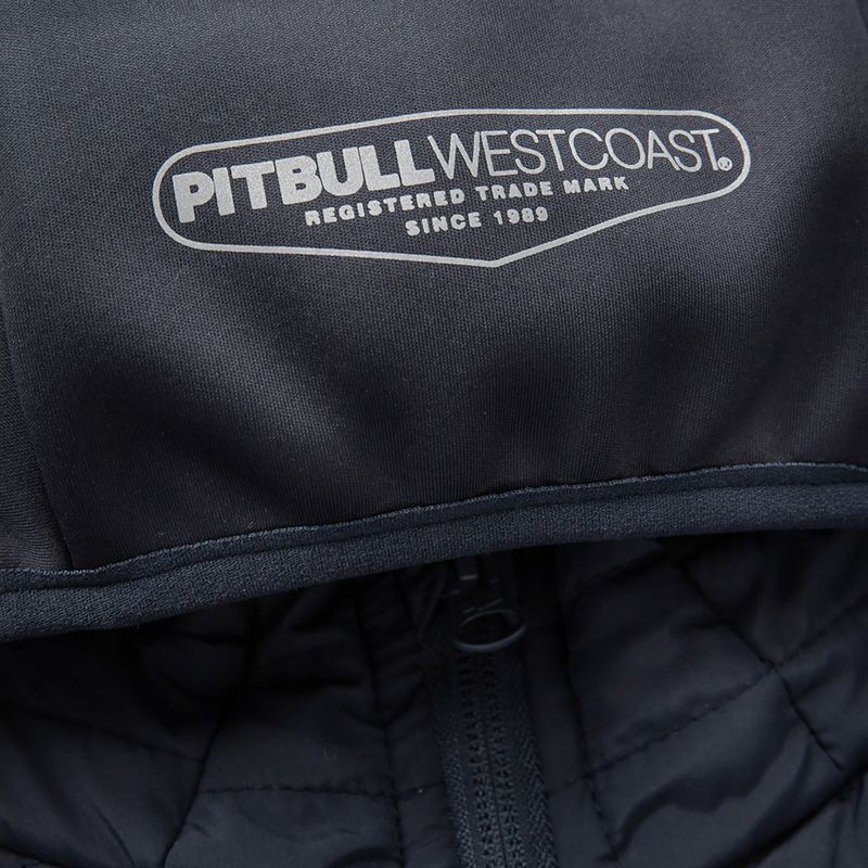 Jachetă cu glugă pentru bărbați Pitbull West Coast Dillard cu glugă Dark Navy 9