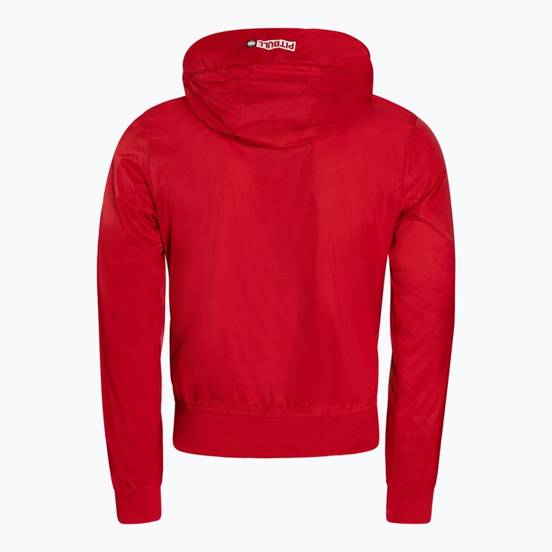 Jachetă pentru femei Pitbull West Coast Aaricia Hooded Nylon red 2