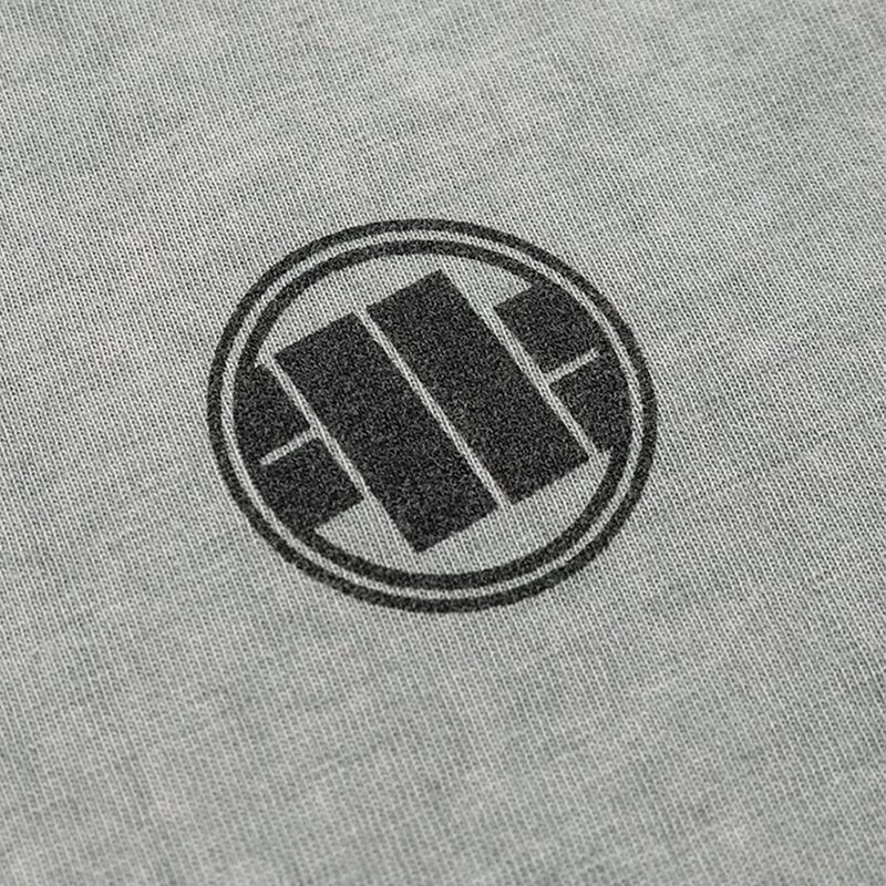 Tricou pentru bărbați Pitbull West Coast T-Shirt Small Logo Denim Washed 190 grey/melange 4
