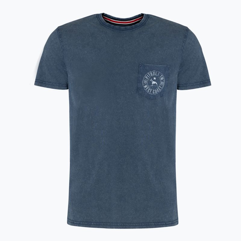 Tricou pentru bărbați Pitbull West Coast T-Shirt Circle Dog dark navy