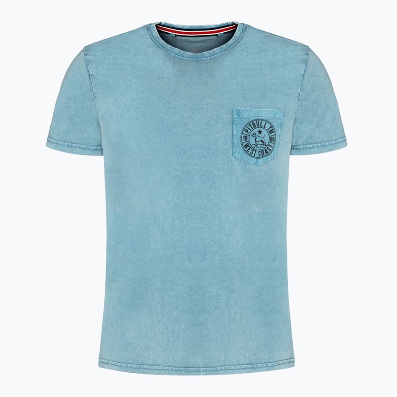 Tricou pentru bărbați Pitbull West Coast T-Shirt Circle Dog light blue