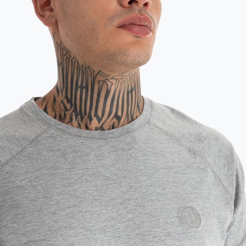 Hanorac pentru bărbați Pitbull West Coast Small Logo Spandex 210 grey/melange 6
