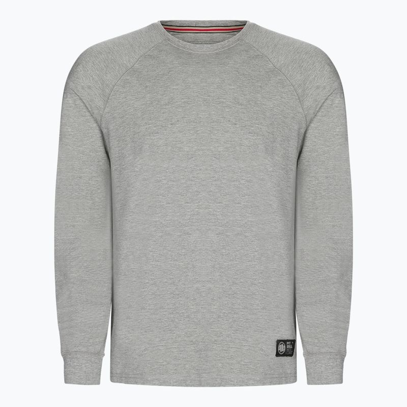 Hanorac pentru bărbați Pitbull West Coast Small Logo Spandex 210 grey/melange 7