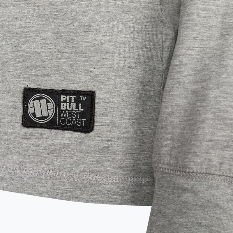 Hanorac pentru bărbați Pitbull West Coast Small Logo Spandex 210 grey/melange 9
