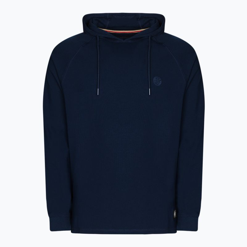 Hanorac pentru bărbați Pitbull West Coast Hooded Small Logo Spandex 210 dark navy