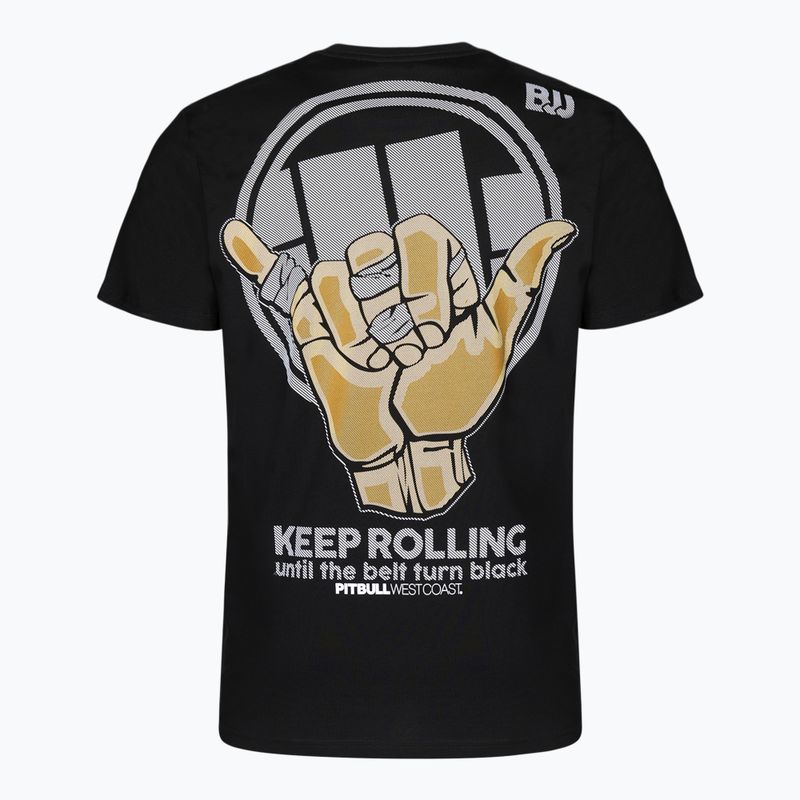 Tricou pentru bărbați Pitbull West Coast Keep Rolling Middle Weight black 2