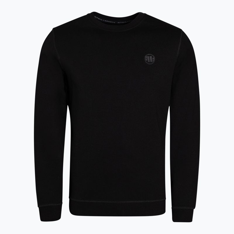 Hanorac pentru bărbați Pitbull West Coast Tanbark Crewneck Sweatshirt black 7