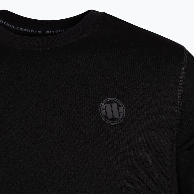 Hanorac pentru bărbați Pitbull West Coast Tanbark Crewneck Sweatshirt black 9