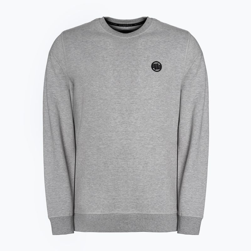 Hanorac pentru bărbați Pitbull West Coast Tanbark Crewneck Sweatshirt grey/melange