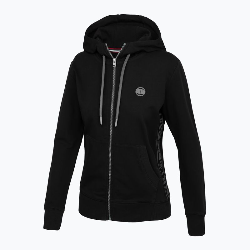 Hanorac pentru femei Pitbull West Coast Hooded Zip French Terry black