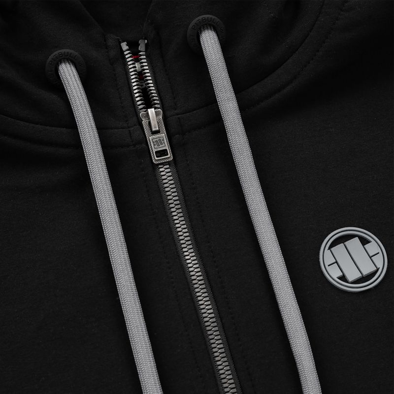 Hanorac pentru femei Pitbull West Coast Hooded Zip French Terry black 3