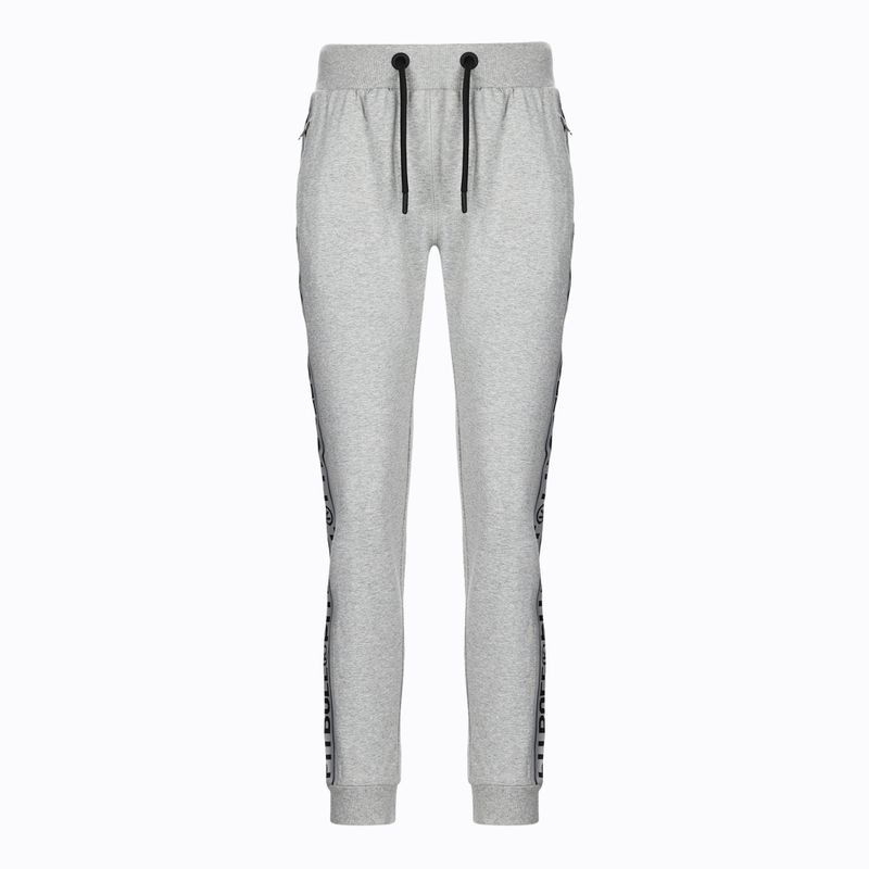 Pantaloni pentru femei Pitbull West Coast Jogging Pants F.T. 21 Small Logo grey/melange