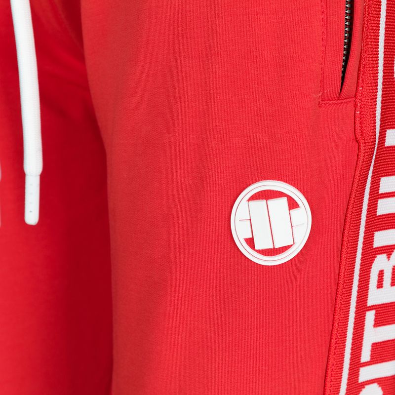Pantaloni pentru femei Pitbull West Coast Jogging Pants F.T. 21 Small Logo red 3