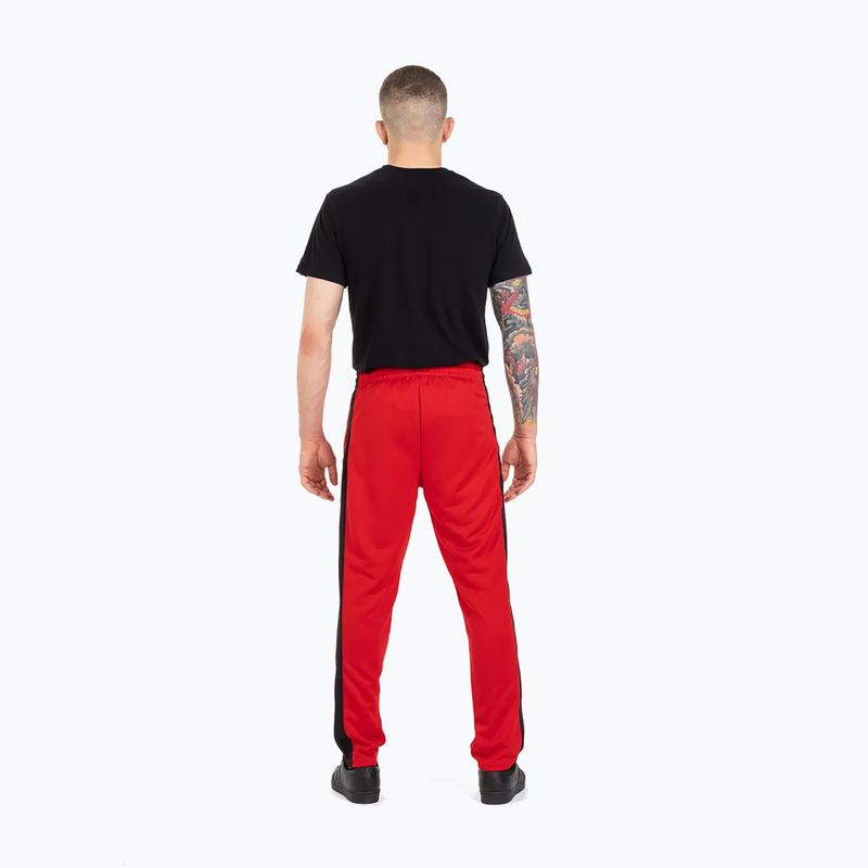 Pantaloni pentru bărbați Pitbull West Coast Oldschool Track Pants Raglan red 3