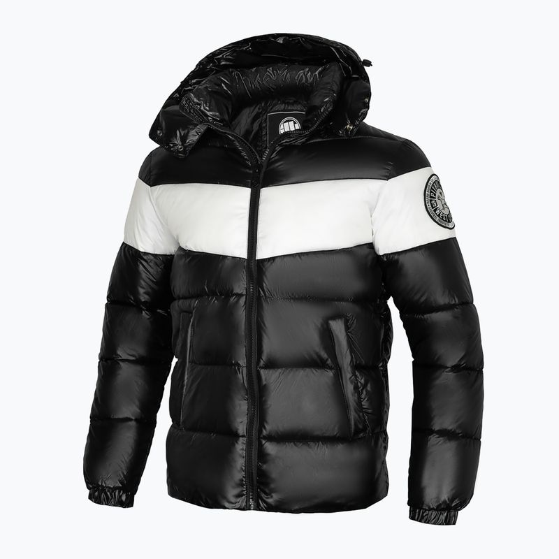 Jachetă pentru bărbați în jos Pitbull West Coast Cosmo black/white 3