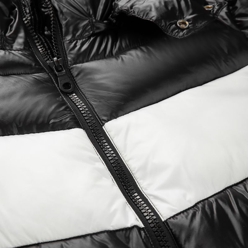 Jachetă pentru bărbați în jos Pitbull West Coast Cosmo black/white 5