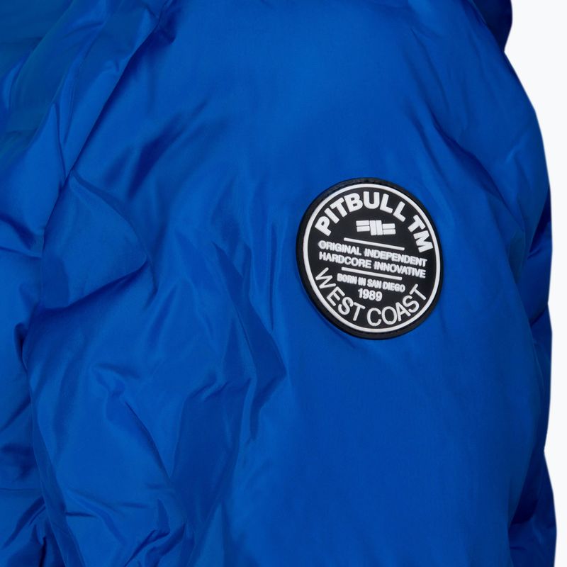 Jachetă de iarnă pentru bărbați Pitbull West Coast Quilted Hooded Carver royal blue 3