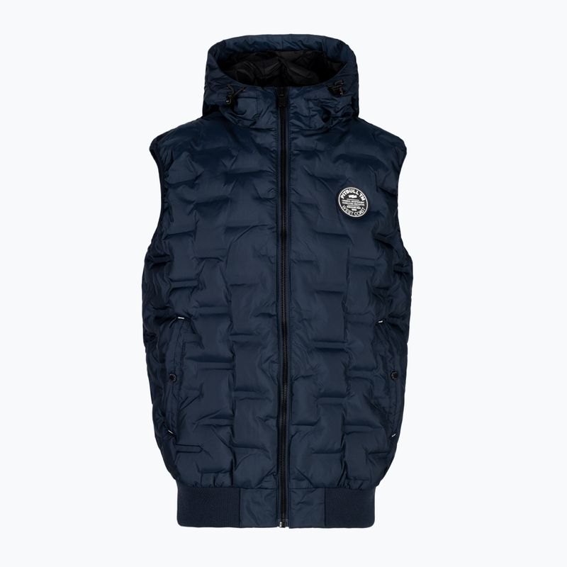 Fără mâneci pentru bărbați Pitbull West Coast Carver dark navy 4