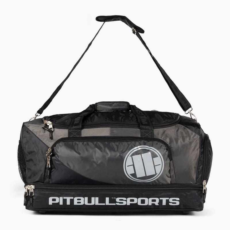 Sac de antrenament Pitbull West Coast Big Sports Logo black/grey 2